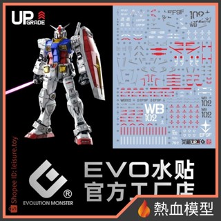 [熱血模型] EVO 水貼 PG-20 1/60 PGU RX-78-2 鋼彈