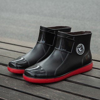 【精品好貨】大碼防水鞋男雨鞋時尚短款耐磨超大雨鞋女防滑工作鞋工地膠鞋情侶