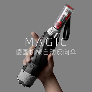 8號倉庫 晴雨傘 遮陽傘 超大號 全自動反向摺疊傘 防回彈雨傘 節節收雨傘 男款 晴雨兩用 遮陽傘 加固折疊傘 自動傘