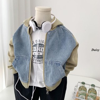 男童秋裝外套新款韓版兒童連帽拉鍊衫休閒上衣中兒童痞帥潮酷 高品質童裝Daisy5
