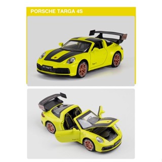 玩具村 1:32 Porsche 保時捷 Targa 4s 敞篷 合金車 1/32
