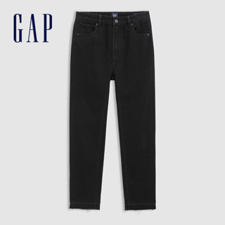 Gap 女裝 刷毛緊身牛仔褲-黑色(606088)