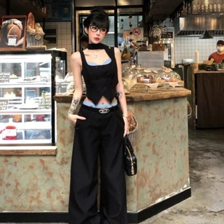 七喜服裝 2024年夏季新款穿搭蝴蝶結女韓版露背上衣西裝長褲+短裙韓係套裝 女生衣服 秋季新款