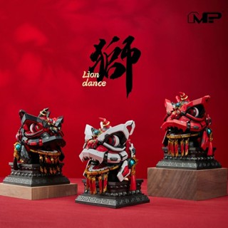公仔 手辦 公仔 模型直發 將魂姬 獅舞祥瑞 中國風 醒獅 國創機甲拼裝模型 玩偶