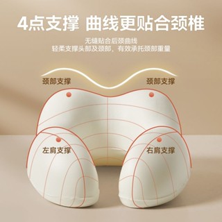 【熱銷免運】A記憶棉u型枕護頸枕脖子靠枕午睡頸椎頭脖枕飛機睡覺U形枕頭 頸枕 u型枕 護頸枕 飛機枕 頭枕 旅行枕