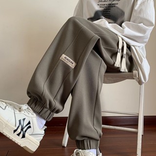 【胖MM大尺碼】L-6XL 大尺碼長褲 休閒褲 哈倫褲 300斤衛褲女大碼休閑顯瘦運動束腳褲子遮肉加絨跑步運動年輕