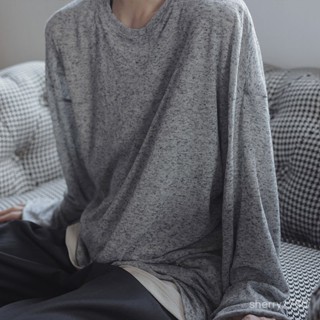 🌹限量購🌹美式 復古 小眾 上衣 設計 高階感 長袖 T恤 潮ins風 寬鬆休閒 男女款 疊穿 打底衫 氣質通懃 CUA