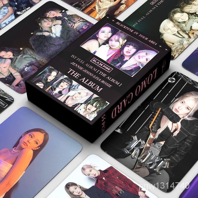 桃園快速🚚 粉墨 BLACKPINK新專54張THE ALBUM小卡JENNIE金智秀ROSIE LISA