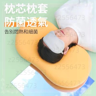 【臺灣發貨】超柔軟慢回彈護頸椎 助眠枕頭 貓肚皮枕記憶枕 透氣防蟎枕頭 彈簧枕 枕頭 午睡枕 護頸枕 抱枕 靠枕 墊枕