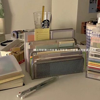 Mumu |金屬信箋架書本檔案夾收納架資料置物架桌面整理架書立辦公用品收納 置物盒 整理盒 居家收納 置物架 收納架