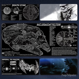 諮詢購買 星球大戰鼠標墊大號Star Wars天行者崛起辦公遊戲電腦鍵盤書桌墊防燙墊 穩固墊 桌墊 可愛 個性 動漫