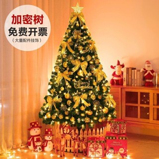 聖誕節 裝飾 Christmas 聖誕樹 家用聖誕樹 1.5/1.8/2.1裝飾套餐聖誕節髮光擺件大型加密 享家生活