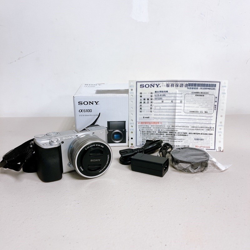 ( 平價版a6400！ ) SONY A6100 可配16-50mm 跟6400差不多性能 二手相機 半年保固 林相攝影