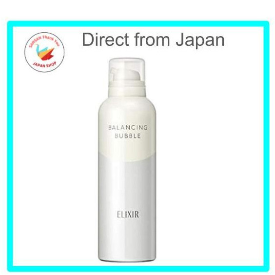 【日本直郵】ELIXIR REFLET 平衡泡泡 165g 凝膠型潔面泡沫 泡沫潔面卸妝睫毛延長相容毛孔護理資生堂
