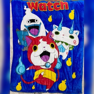 【🌈乖乖YuKi精品優選】妖怪手錶👻法蘭絨加厚暖暖暖被/棉被/保暖150*200cm被