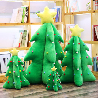 🎅聖誕係列抱枕 聖誕樹玩偶 聖誕樹娃娃 聖誕節禮物 聖誕抱枕 節日裝飾 交換禮物 聖誕禮物毛絨玩具聖誕樹會唱歌創意聖誕節