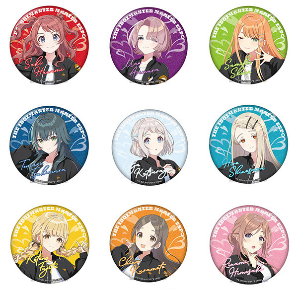 【限時秒殺】動漫週邊 學園偶像大師週邊徽章十王星南花海佑芽筱澤廣姬崎莉波吧唧胸章收藏禮物 二次元