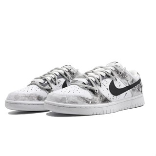 日本代購 Nike Dunk Low 結構 中國風 水墨丹青 達芬奇 低幫 板鞋 運動鞋 男女同款 黑白灰
