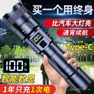 【🔥24小時🔥臺灣出貨】手電筒 強光手電筒 可充電手電筒 超亮照明燈 戶外應急照明燈 續航超長 led燈 露營燈