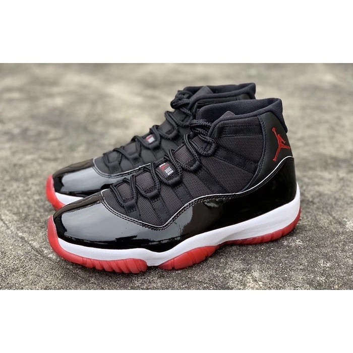 NIKE AIR JORDAN 11 RETRO OG 黑紅 籃球鞋 男款378037-061