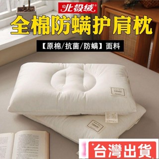 【臺灣出貨】優選推薦 枕頭 民宿枕 枕芯 助眠枕 可水洗 釋壓枕 透氣枕頭 記憶枕 護頸枕 宿舍枕頭純棉護肩枕頭一對2個