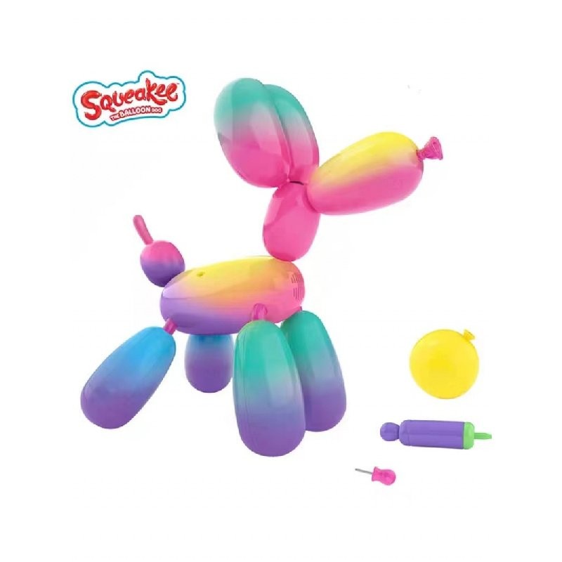美國原版Squeakee Balloon Dog 仿真互動氣球狗寵物 吱吱狗 PMGO