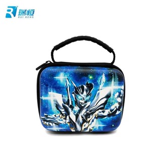 臺灣發貨-奧特曼卡片收納盒卡盒卡包卡片筆袋硬殻防水蜘蛛俠大容量卡通賽羅
