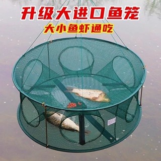 【店鋪熱銷】魚網魚籠蝦籠捕魚籠捕折疊龍蝦網籠螃蟹泥鰍抓魚工具黃鱔捕蝦漁網