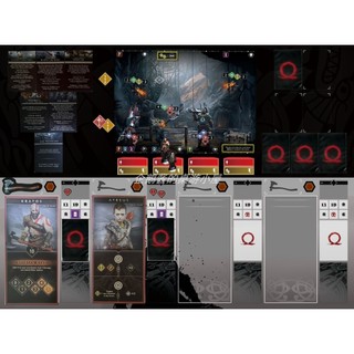 戰神 卡牌版 桌遊 公共牌墊 playmat