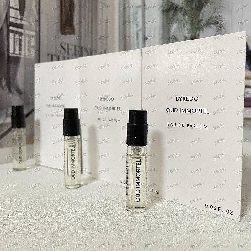 現貨➕ 買5贈1 柏芮朵 永恆烏木 Byredo Oud Immortel-1.5ml香水小樣試用裝片裝香水 香水