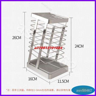【名品屋】不鏽鋼刀架 304不銹鋼廚房刀架 菜刀架 置物架 瀝水臺面放菜刀具刀座 收納架 菜刀收納架