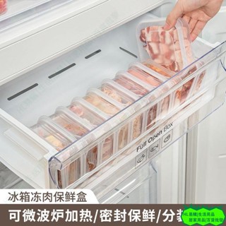 HL 食物保鮮盒 收納盒 蔬菜冷凍層 凍肉類 冰箱食物收納 水果格 置物盒 可微波 保鮮盒 密封盒L1
