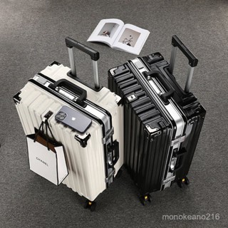 🚀臺灣出貨 行李箱 大容量鋁框旅行箱 男女新款學生拉桿箱 萬嚮輪密碼箱 20吋登機箱 迷你行李箱