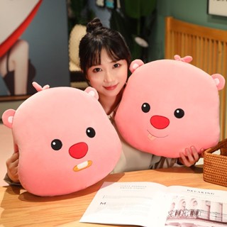 模型公仔 潮玩暖手抱枕 可插手 小海狸 loopy 露比 可愛公仔 生日禮物 送女生 床上靠枕 超大網紅抱枕