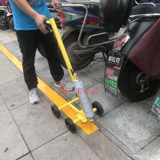 馬路油漆 劃線車 冷噴機 道路畫線車 小區停車位 標線機 馬路駕校畫線器 油漆 馬路油漆劃線車bambam優選