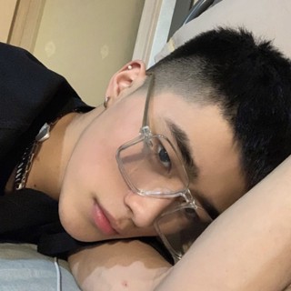 近視眼鏡 眼鏡男 大框眼鏡 大臉眼鏡 素顏眼鏡 平光眼鏡 小紅書男潮大框眼鏡框 濾藍光眼鏡 鏡架 韓版透明抖音眼鏡