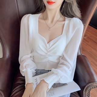 免運📣女生衣著 韓妞必備！高品質女裝 秋冬新款時尚性感長袖針織衫女 外穿內搭素色T恤女生服飾 百搭長袖春秋上衣女 性感