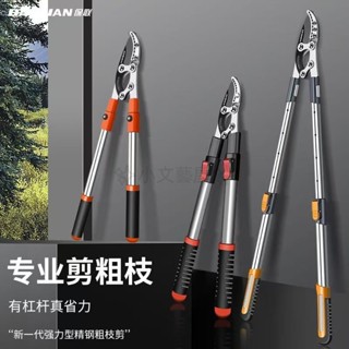 樹枝伸縮高枝剪 剪枝剪刀 強力修大力粗枝省力 園藝綠化草坪修枝剪 果樹修枝專用樹枝剪 花木修剪園林修剪神器 ✨小文藝屋✨