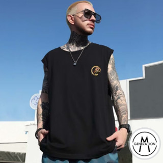 【M世代】M-5XL 無袖背心男 夏季寬鬆 情侶背心 背心男生 坎肩背心 男無袖t恤 運動男生上衣 ATDB1990