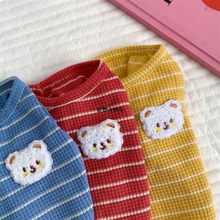 😸獨寵一身 可愛小熊寵物背心 春夏狗狗貓咪衣服 泰迪博美比熊 防掉毛 卡通超萌寵物衣服 透氣舒適狗狗衣服 韓國ins