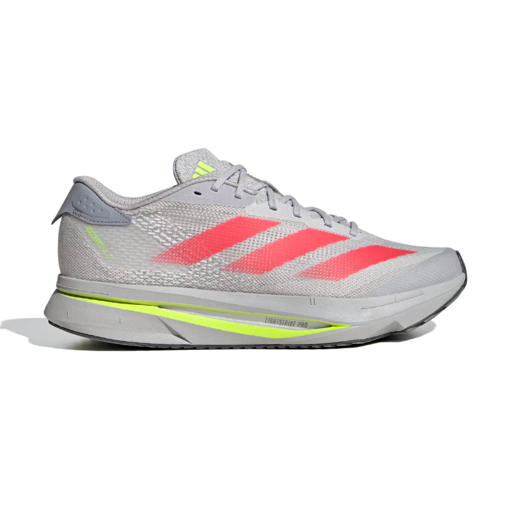 Adidas Adizero SL2 女鞋 灰螢光紅色 運動 跑鞋 緩震 透氣 止滑 休閒 慢跑鞋 IH8193