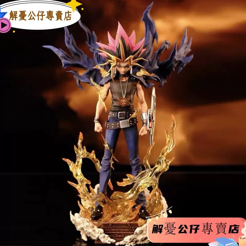 公仔 手辦 -解憂公仔 遊戲王武藤遊戲28公分GK公仔¥青眼白龍36公分GK版！