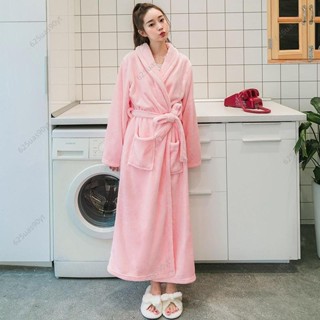 低價下殺🔥✨新貨促銷】加厚加長法蘭絨睡袍女浴袍男士大尺碼珊瑚絨浴袍秋冬季長袖情侶睡衣149