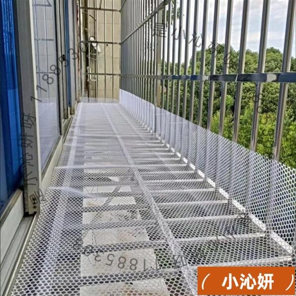 加厚陽臺防護網防墜落網防漏網塑料平網寵物漏糞墊網格網養殖用網