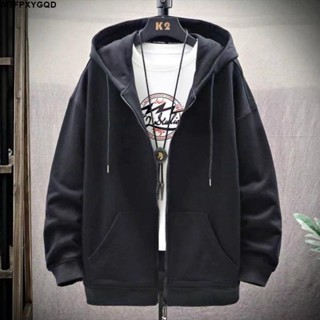 🔥爆🔥加絨加厚款衛衣🔥 男春秋加肥加大男士連帽衛衣加厚保暖休閒大碼寬鬆外套上衣帽衫潮流