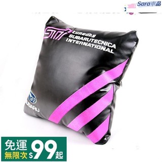 Sar Subaru STI 運動抱枕｜汽車飾品 靠枕｜速霸陸 硬皮鯊 xv wrx brz legacy 座椅