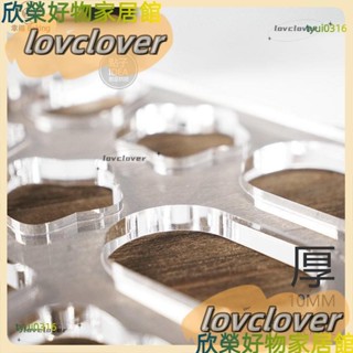 【限時特價】10mm達克瓦茲模具達克瓦茲亞克力模具橢圓愛心小熊星星餅乾模具透明亞克力烘焙模具透明亞克力YYDS