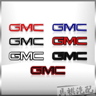 專用於三維金屬汽車貼紙 GMC 標誌標誌汽車後備箱徽章貼花雪佛蘭 GMC Cruze Captiva 裝飾配件