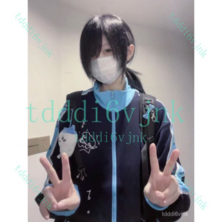 【臺灣發貨】日係小狗刺繡拉鏈開衫衛衣外套秋冬撞色加絨寬鬆立領上衣 長袖外套 寬鬆連帽T 長袖帽t 連帽帽T 女連帽衫