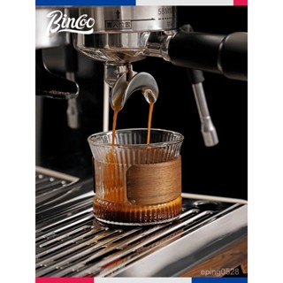 咖啡時光 咖啡杯 咖啡 馬克杯 咖啡用品 杯子 高顔值玻璃精緻咖啡杯家用杯子冰美式dirty拿鐵拉花高顔值水杯 MRDX